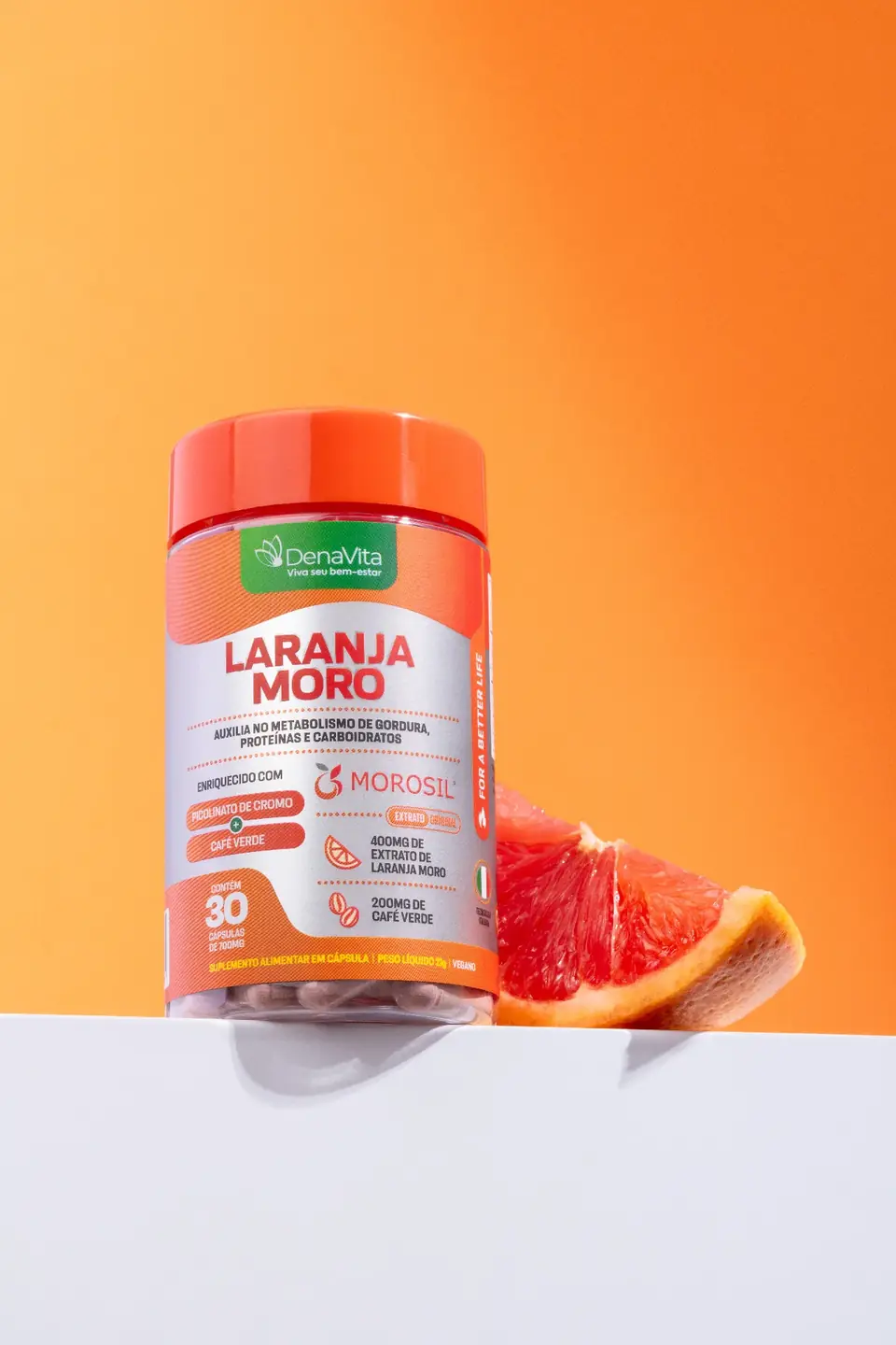 Laranja Moro - Produto com fatia